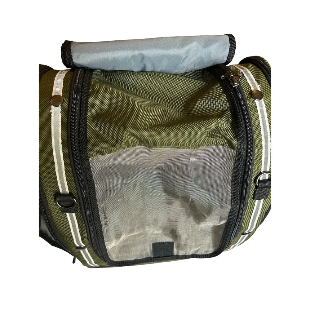 Celltei Pak-o-Bird Small Size Green/Black Backpack Carrier w/ Mesh Panels *READ*